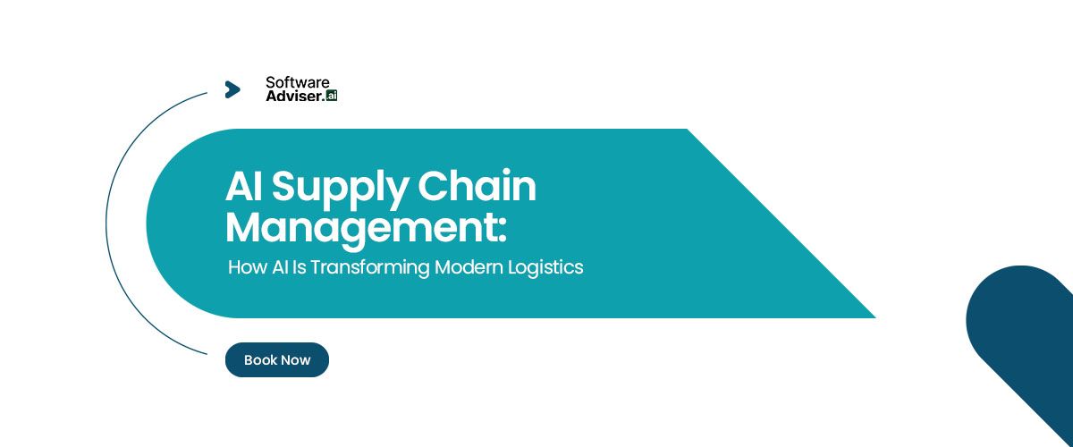 AI-powered logistics system improving supply chain visibility and efficiency