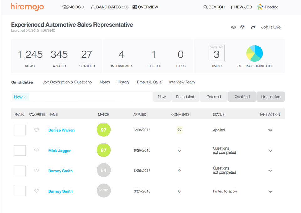 HireMojo Screenshot 2