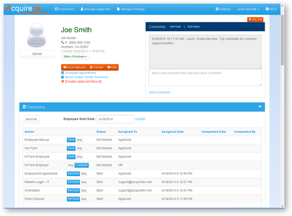 Acquiretm Screenshot 1