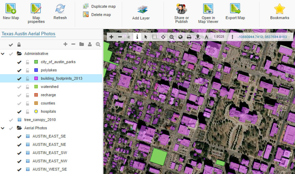 GIS Cloud Map Editor Screenshot 2