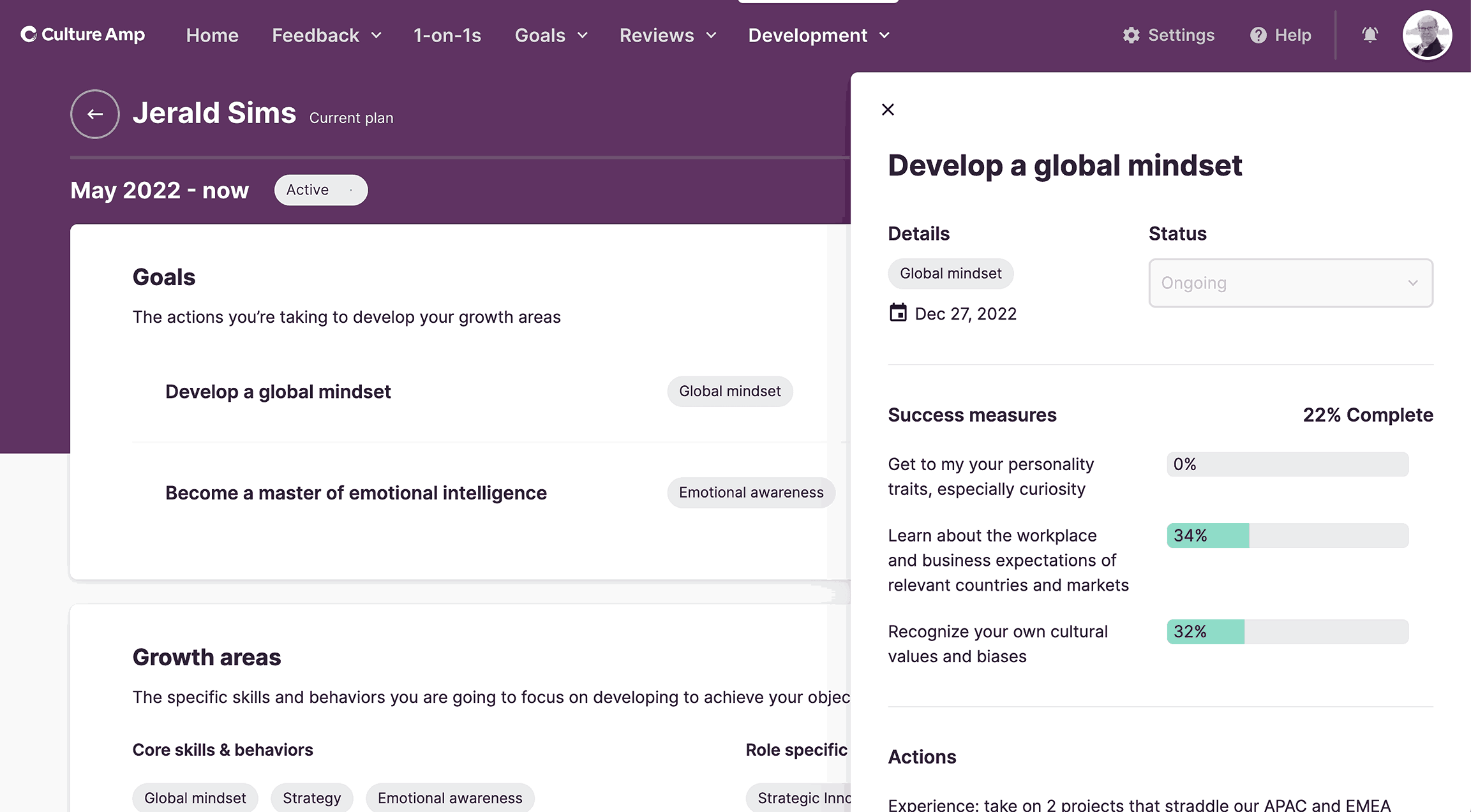 Culture Amp Screenshot 6