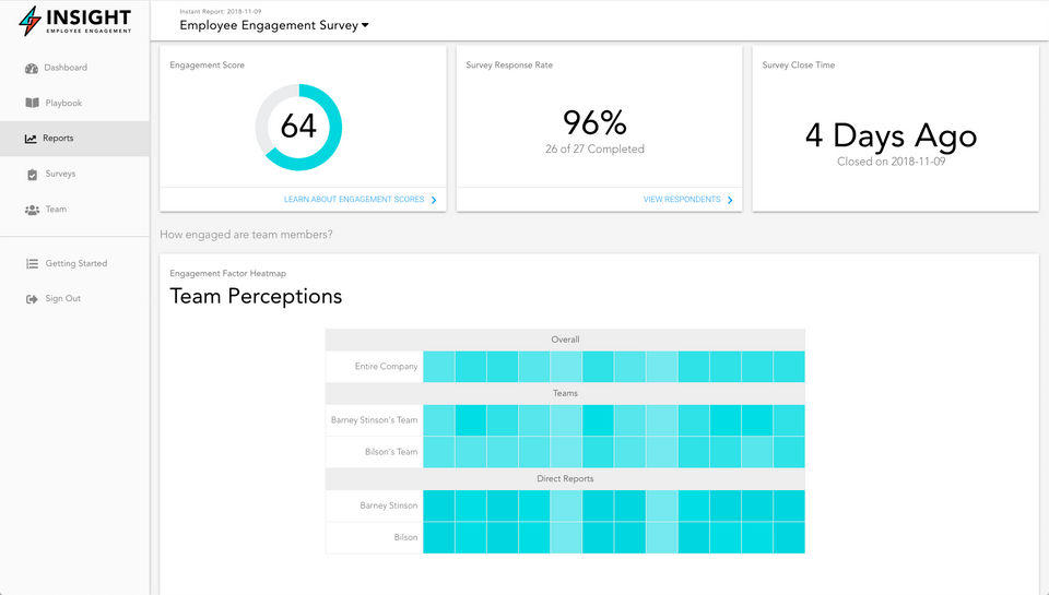 Insight Employee Engagement Screenshot 1