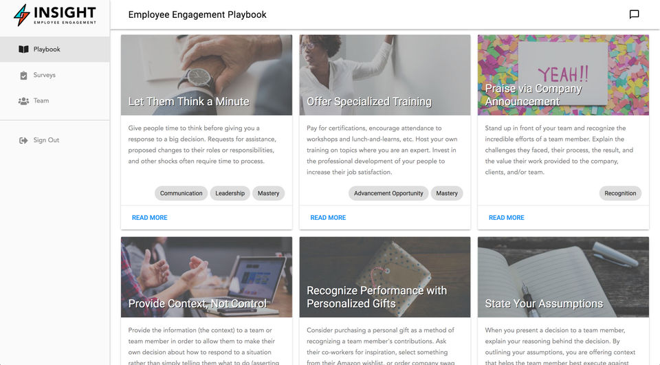 Insight Employee Engagement Screenshot 3