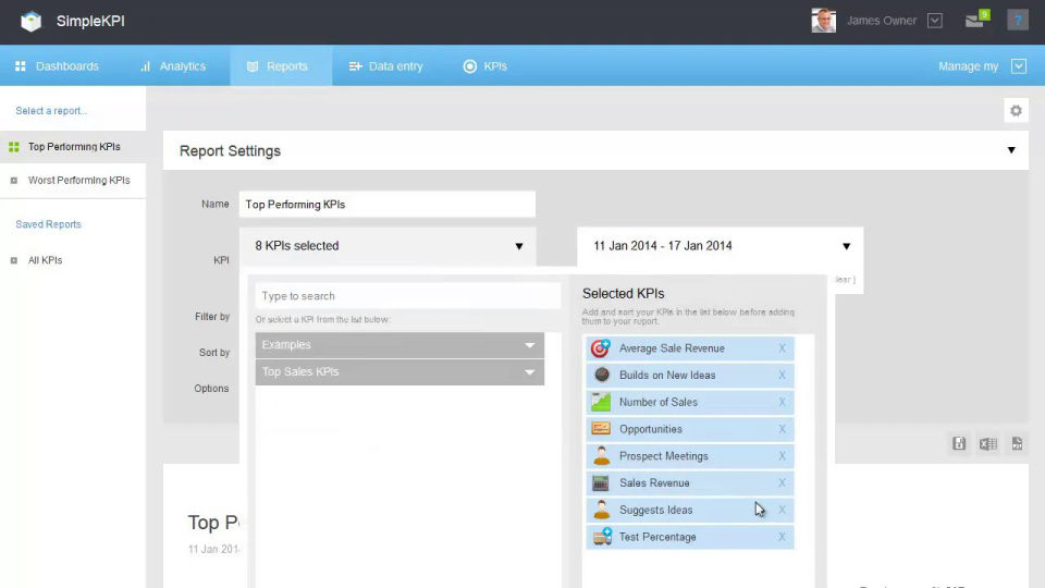 SimpleKPI Screenshot 5