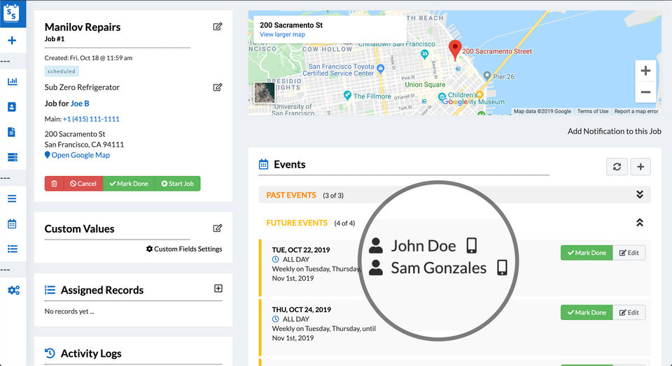 Scheduling Suite Screenshot 1