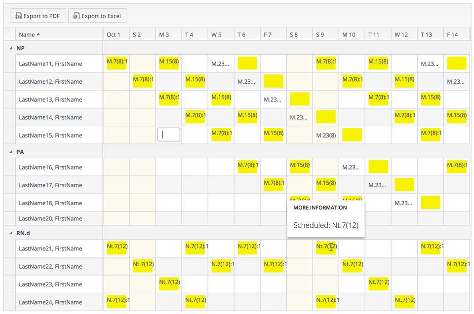 CoreStaff Screenshot 2