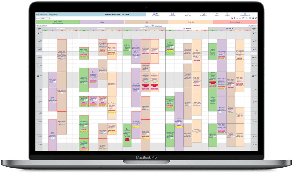 BizScheduler Screenshot 1