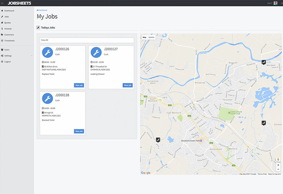 JobSheets Screenshot 4