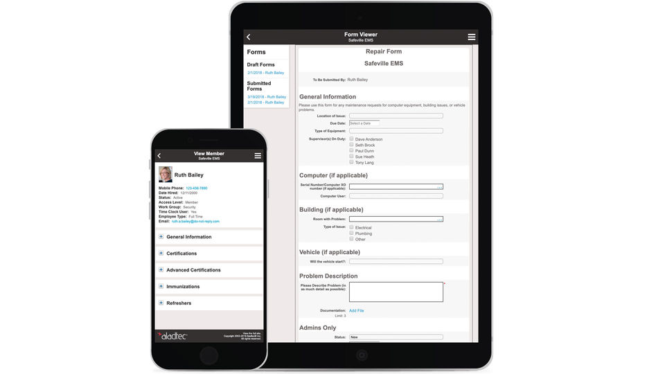 Aladtec Screenshot 2