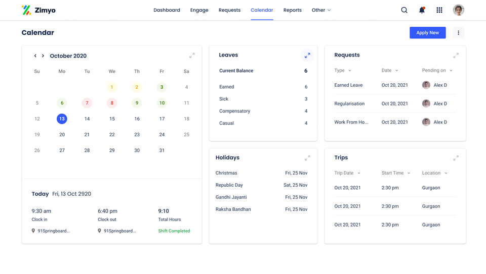 Zimyo HRMS Screenshot 4