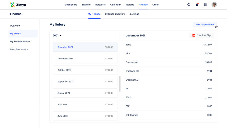 Zimyo HRMS Screenshot 5