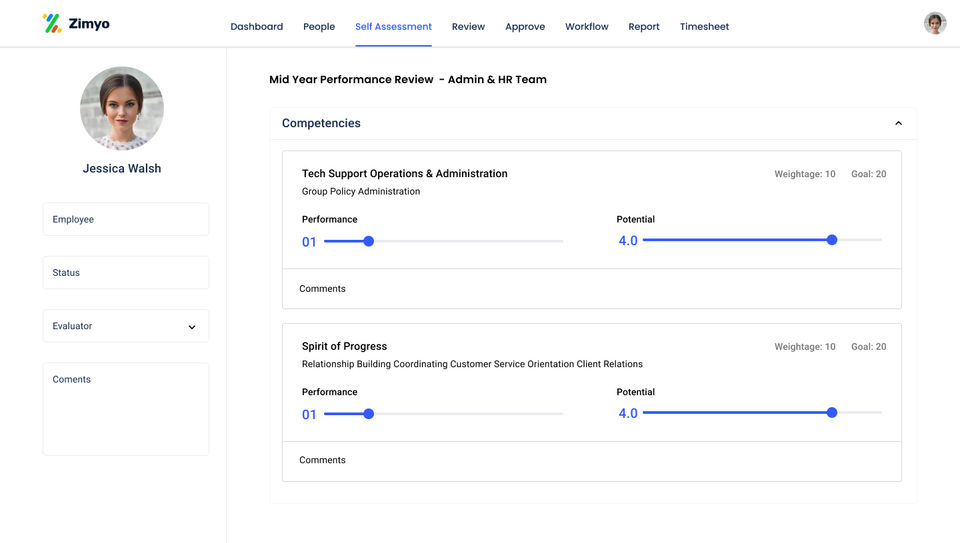 Zimyo HRMS Screenshot 8