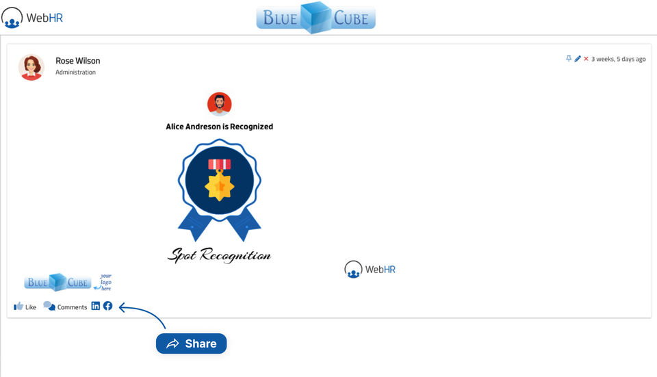 WebHR Screenshot 6
