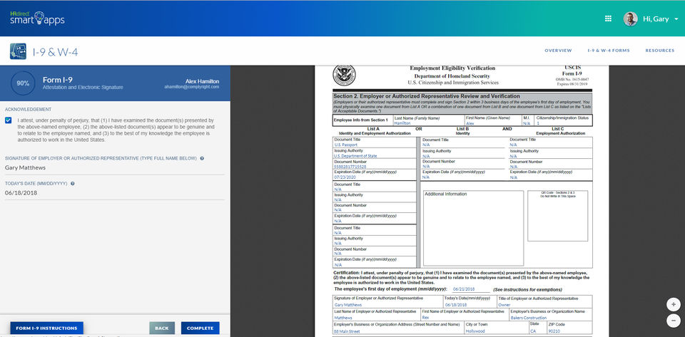 HRdirect Smart Apps Screenshot 5