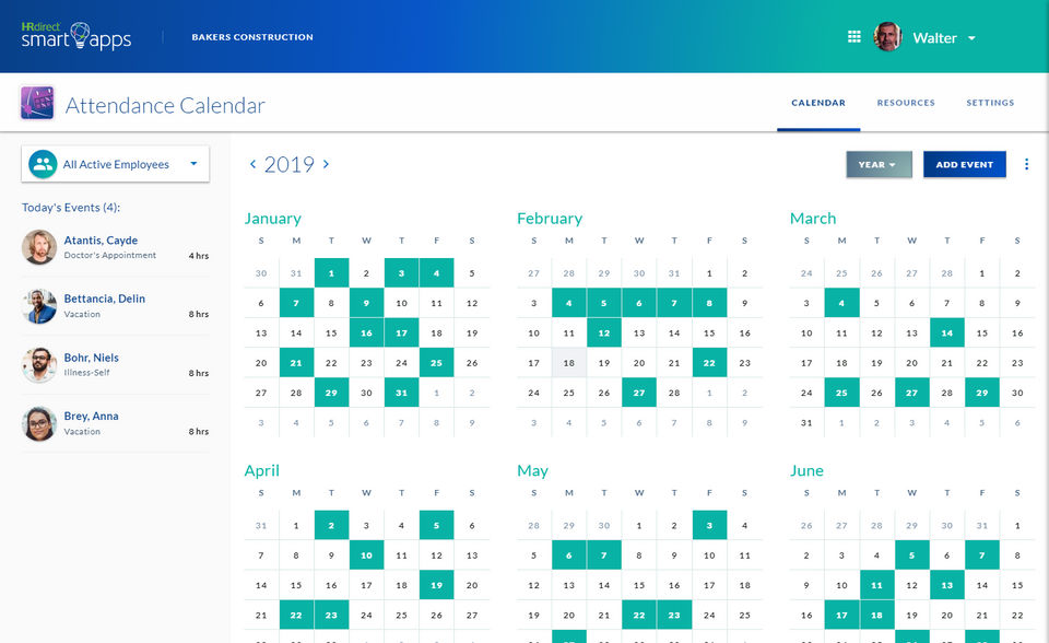 HRdirect Smart Apps Screenshot 6
