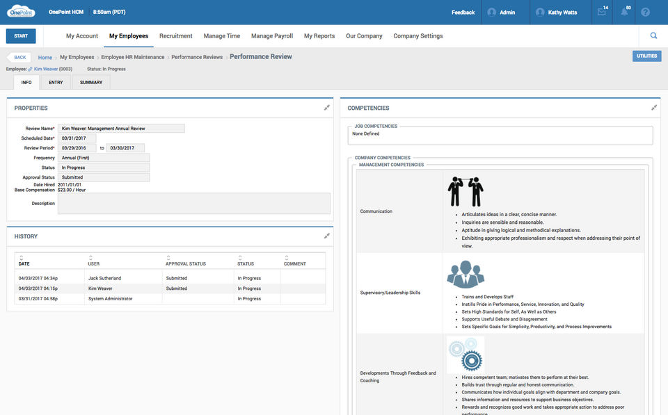 OnePoint HCM Screenshot 6