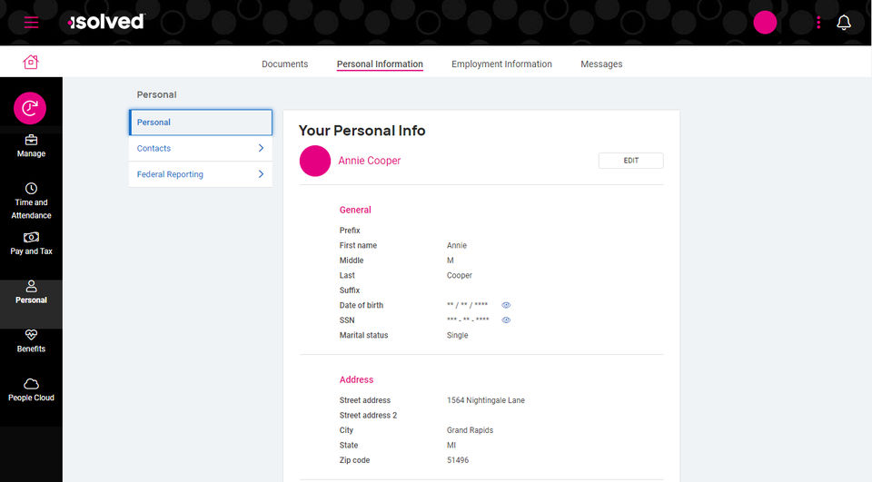 isolved Screenshot 2