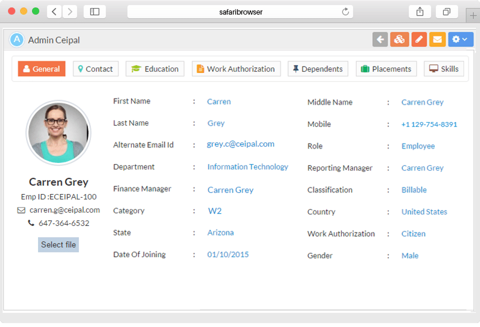 CEIPAL Workforce Screenshot 8