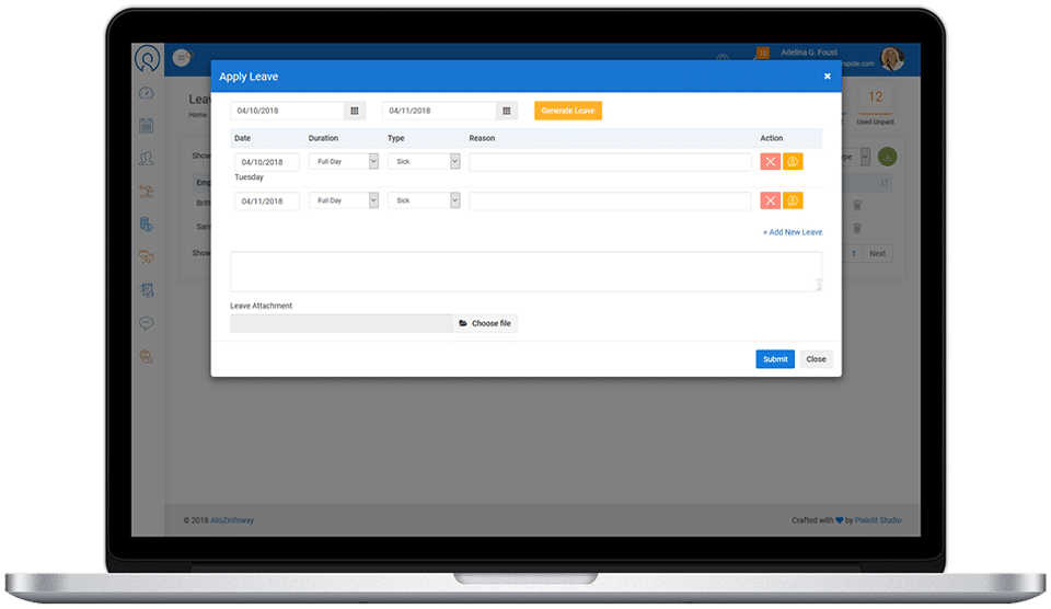 HR Sense Screenshot 4