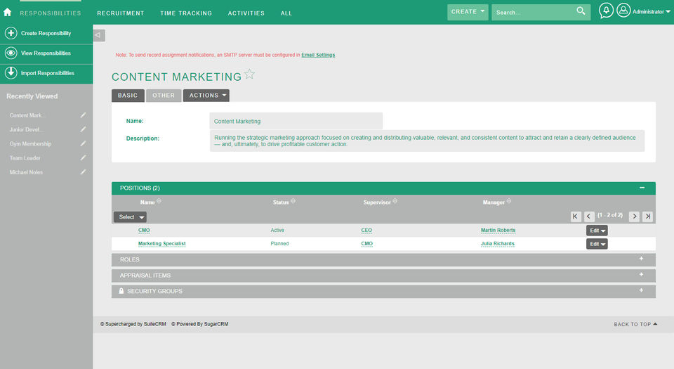 MintHCM Screenshot 5