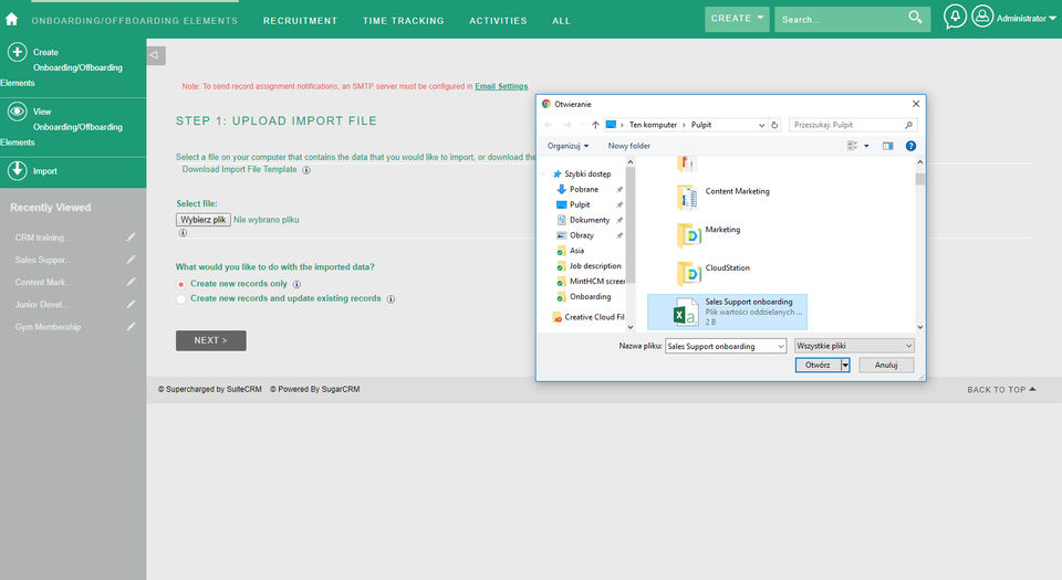 MintHCM Screenshot 6