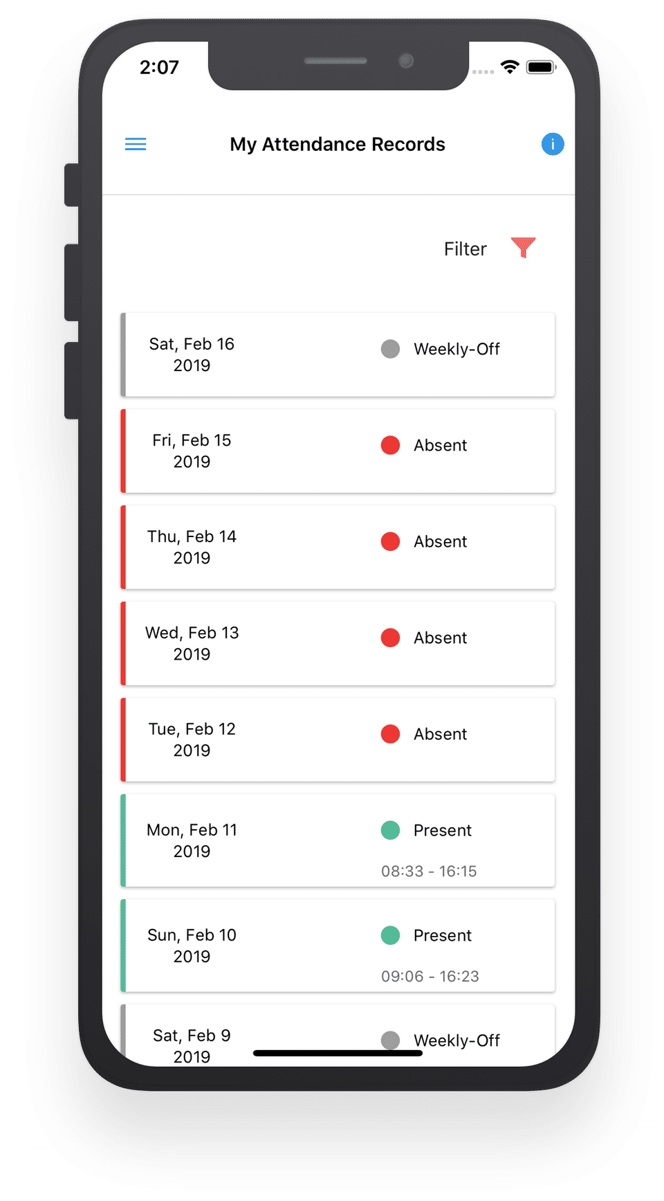 InnBuilt HRMS Screenshot 1