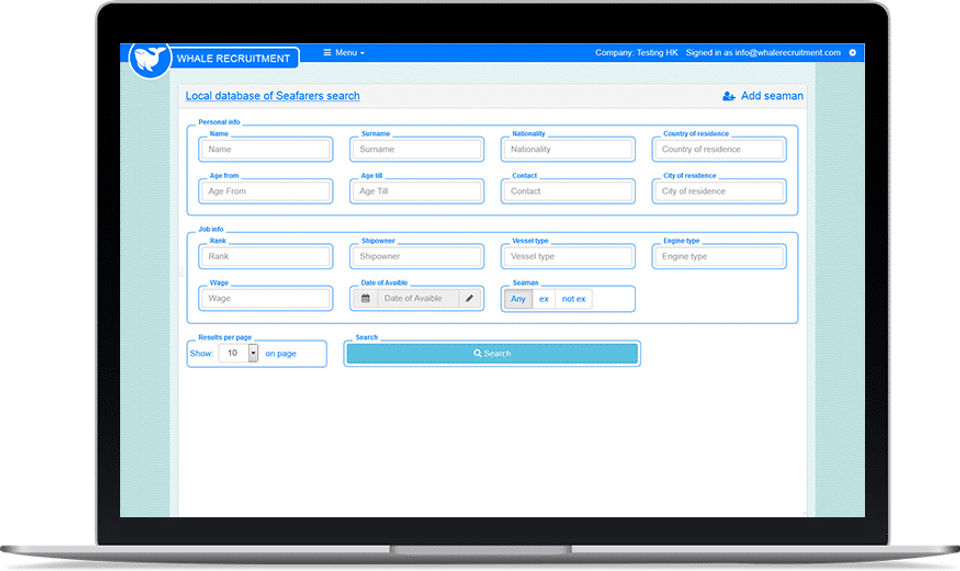 Whale Software Screenshot 2