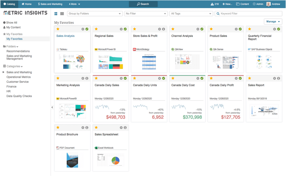 Metric Insights Screenshot 1