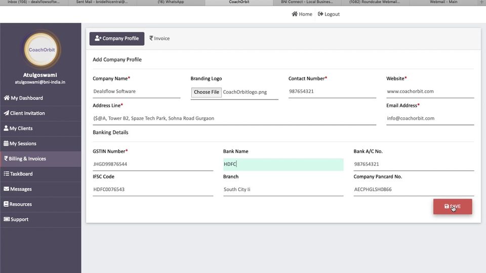 CoachOrbit Screenshot 3