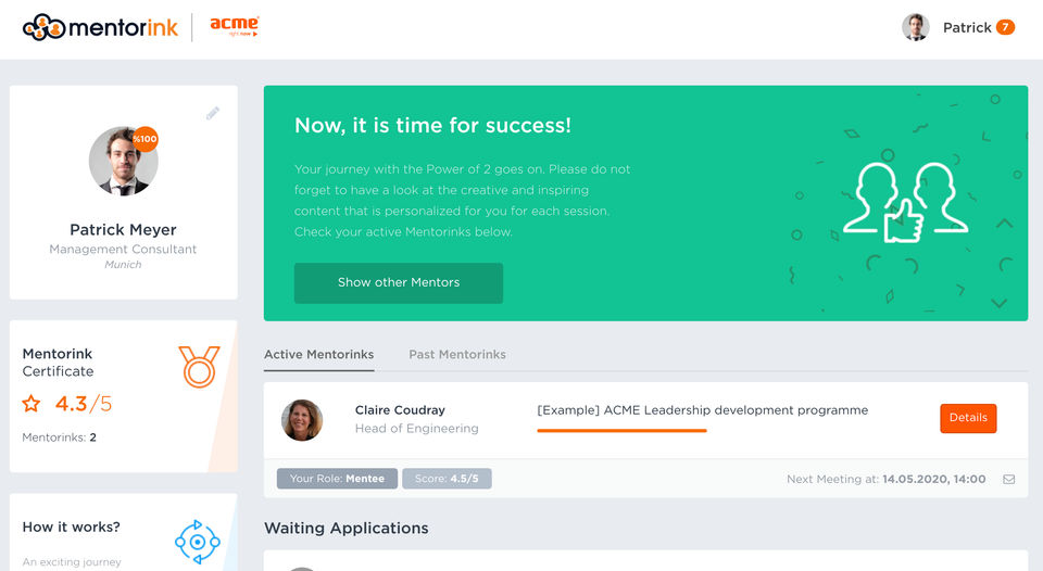 Mentorink Screenshot 4