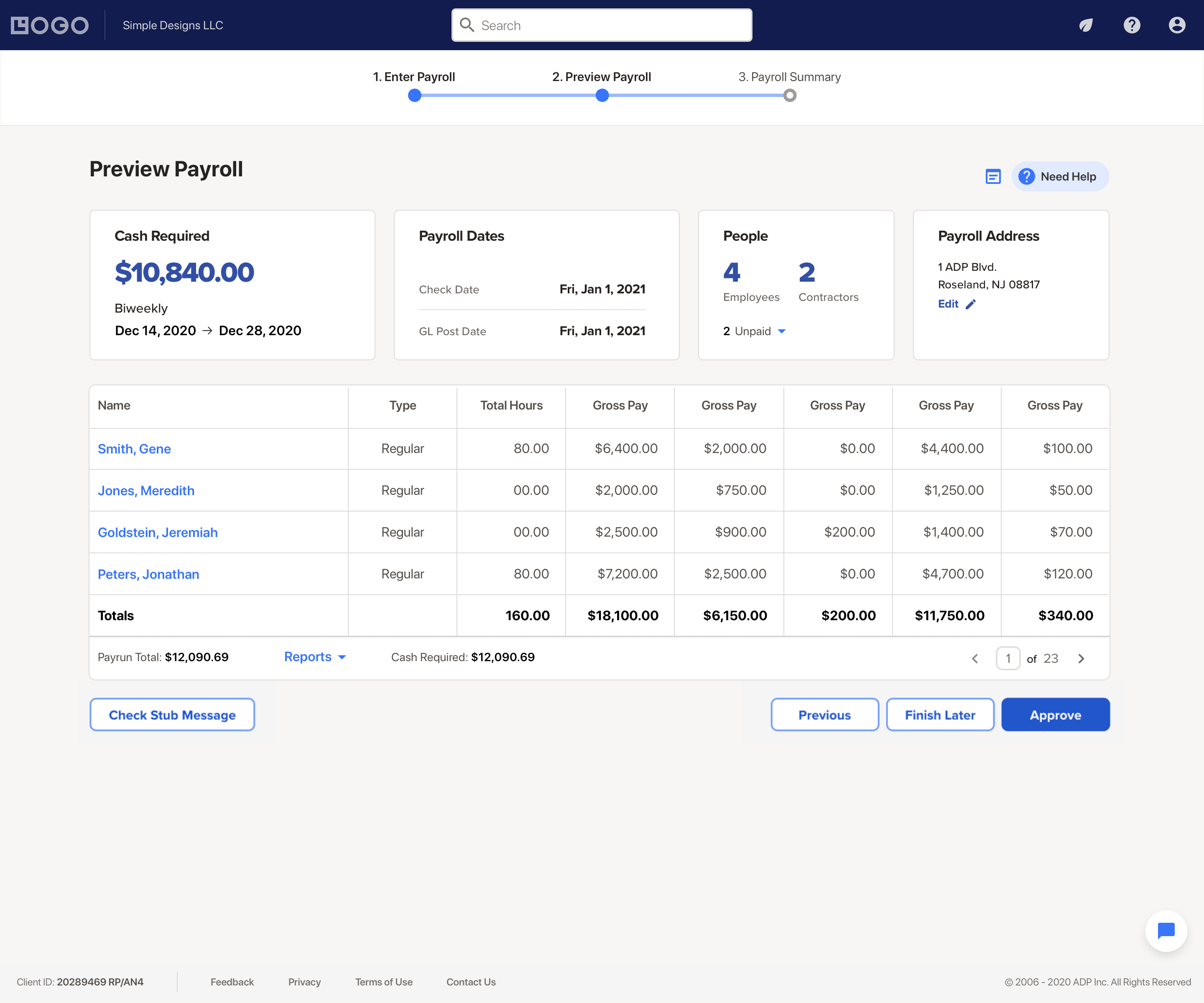 RUN Powered by ADP Screenshot 3