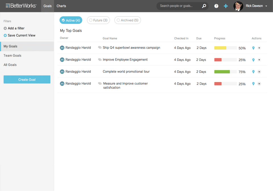 Betterworks Screenshot 2