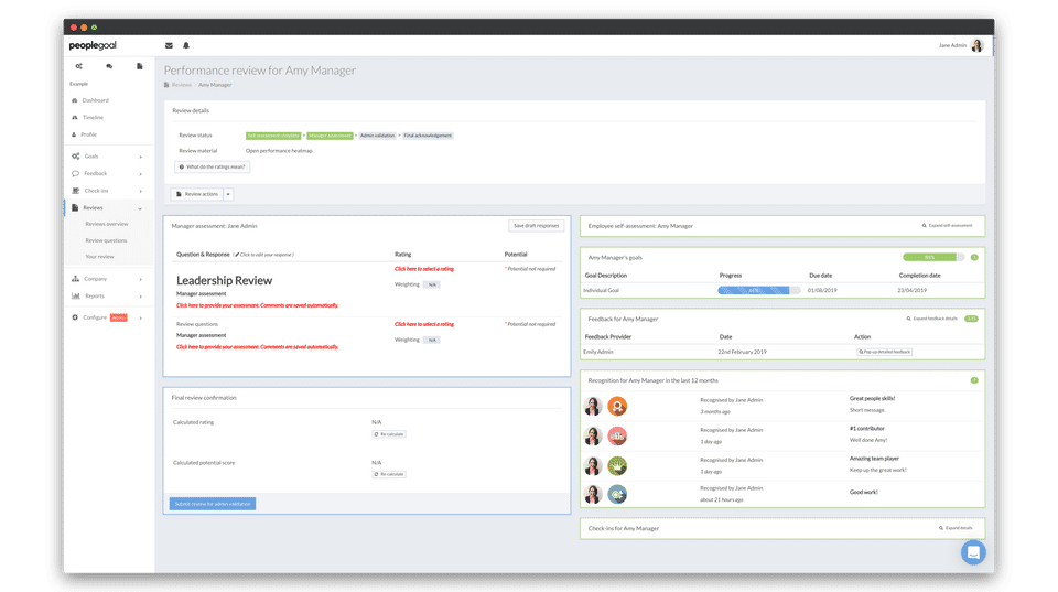 PeopleGoal Screenshot 1