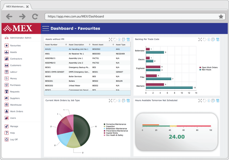 MEX Screenshot 1