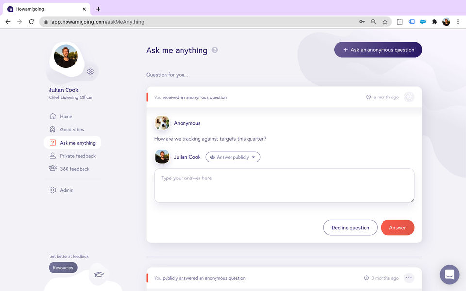 Howamigoing Screenshot 2