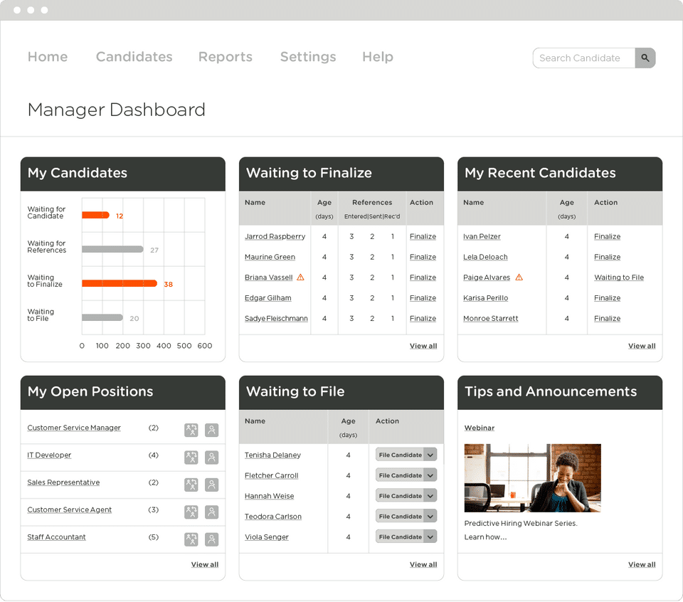 SkillSurvey Reference Screenshot 2
