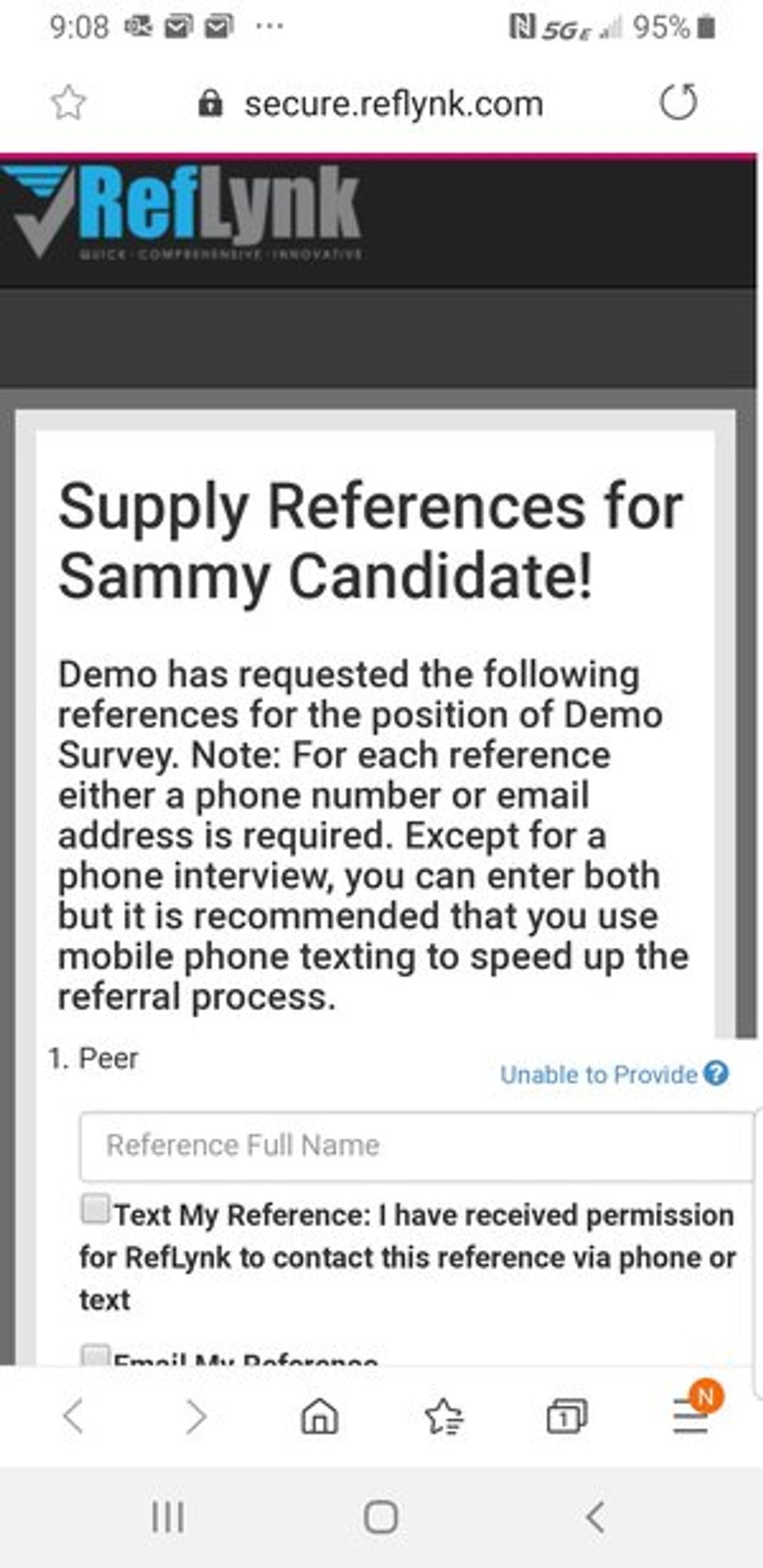 RefLynk Screenshot 1