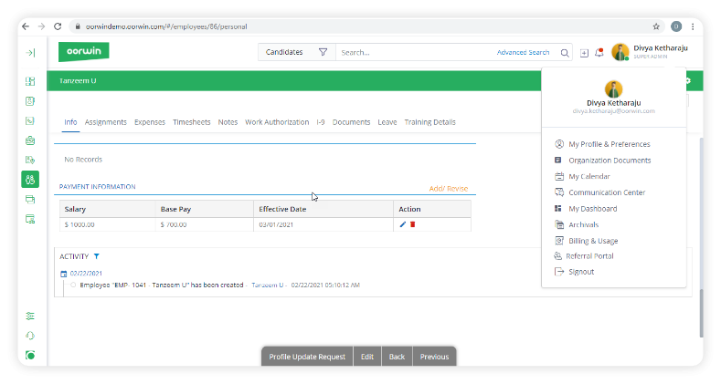 Oorwin Screenshot 2