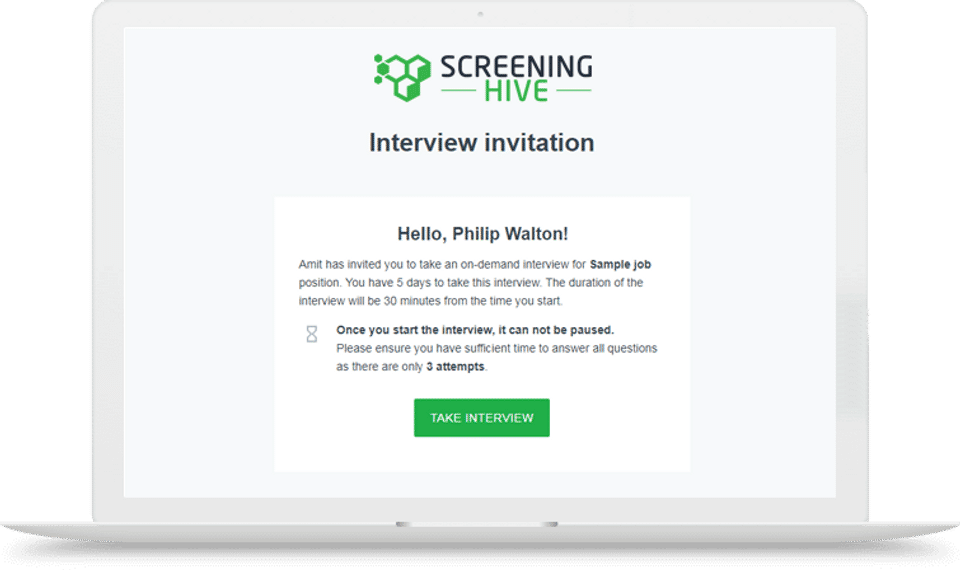 ScreeningHive Screenshot 2