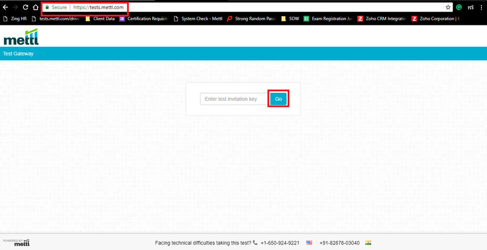 Mettl Screenshot 2