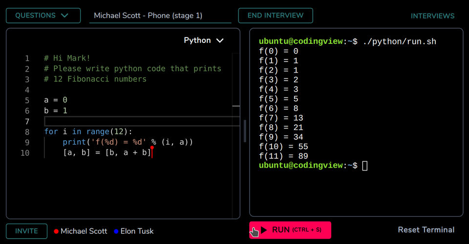 CodingView.io Screenshot 1