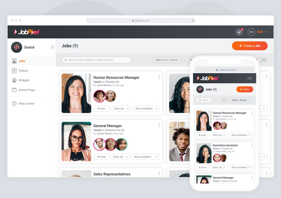 JobPixel Screenshot 1