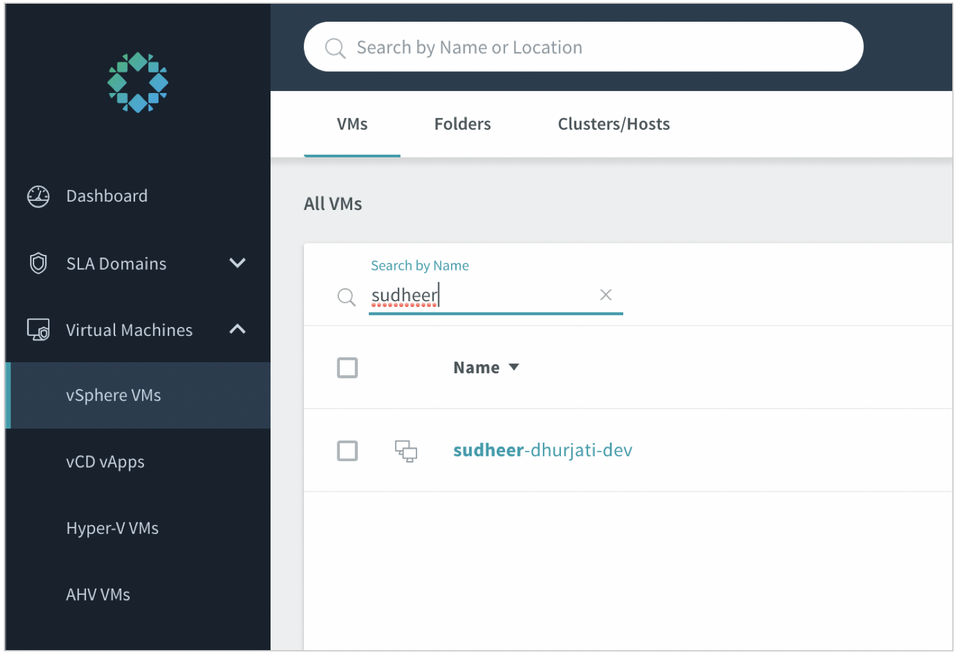 Rubrik Screenshot 2