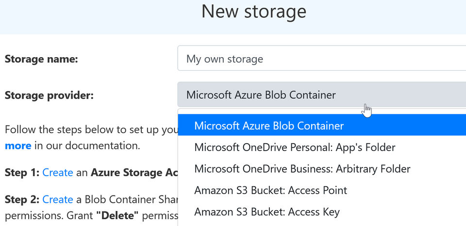 Cloudback Screenshot 1