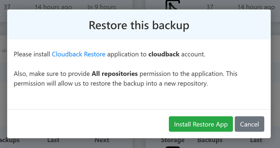Cloudback Screenshot 3