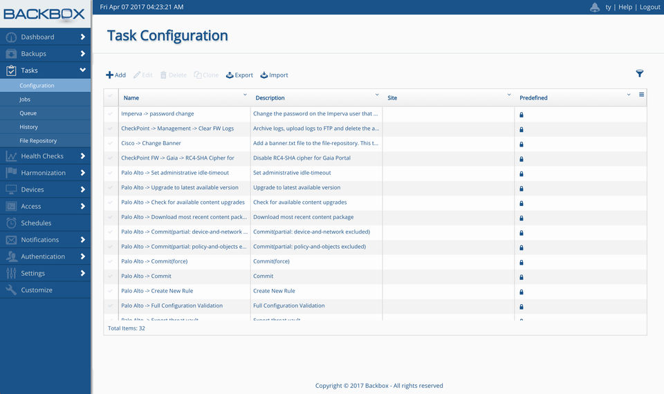 BackBox Screenshot 3