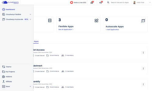 Cloudways Screenshot 4