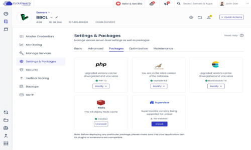Cloudways Screenshot 3