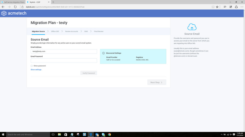 Skykick Screenshot 1