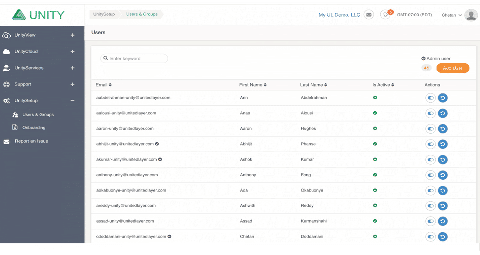 UnityOneCloud Screenshot 5